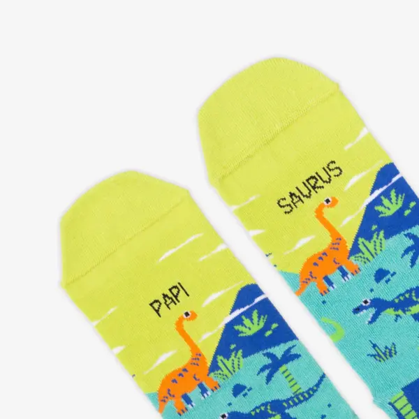 Calcetines "Papi-saurus" T 42-46 - Imagen 4