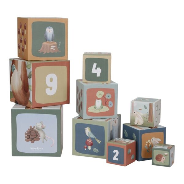 Bloques Apilables Forest Friends Little Dutch - Imagen 4