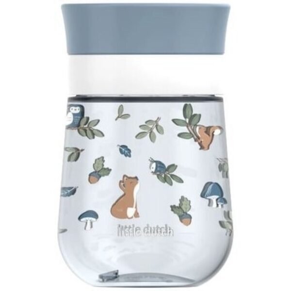 Vaso antiderrame 360º Mio 300 ml Forest Friends Little Dutch