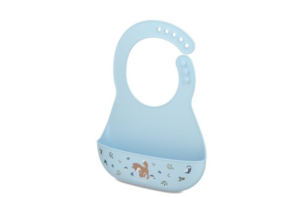 Babero Silicona Mio Forest Friends Little Dutch - Imagen 3