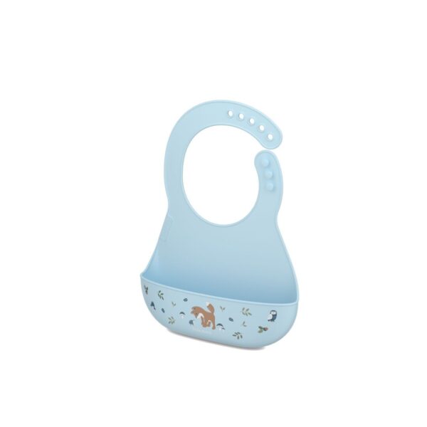 Babero Silicona Mio Forest Friends Little Dutch - Imagen 2