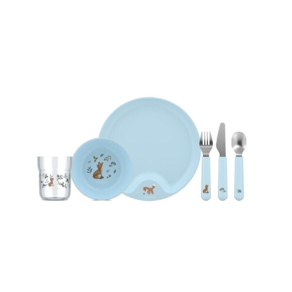 Vajilla bebé Mio 6 Pcs Forest Friends Little Dutch