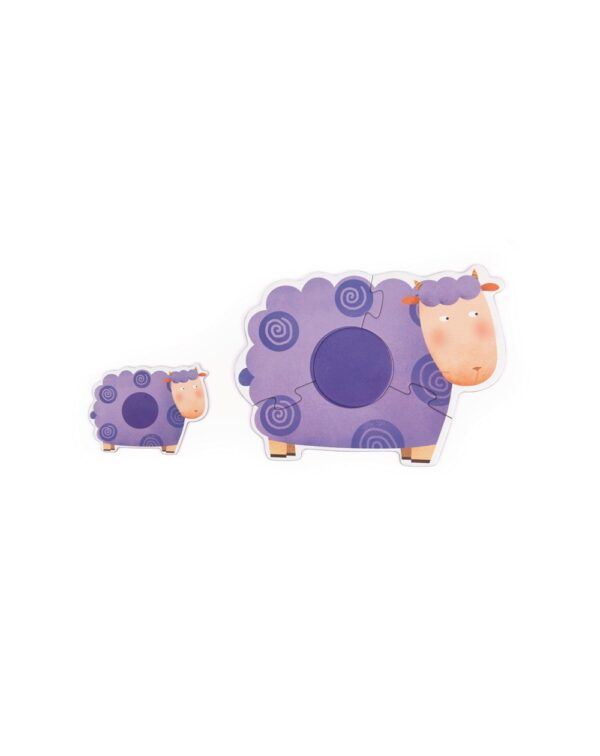 Puzzle Geométrico de Animales Mideer - Imagen 5
