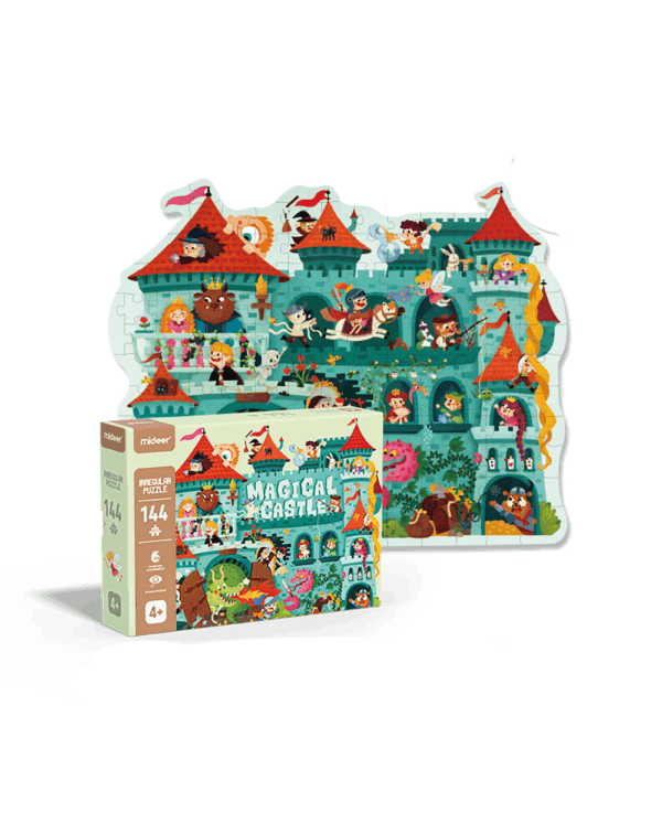 Puzzle Irregular de Castillo Mágico Mideer