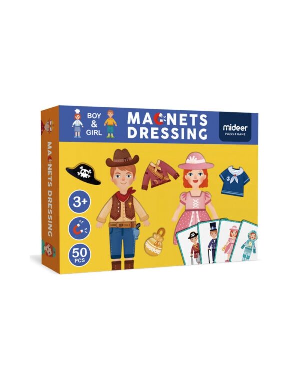 Juego Magnético de Vestir Mideer