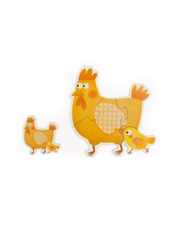 Puzzle Animales Madre y Bebé Mideer - Imagen 3