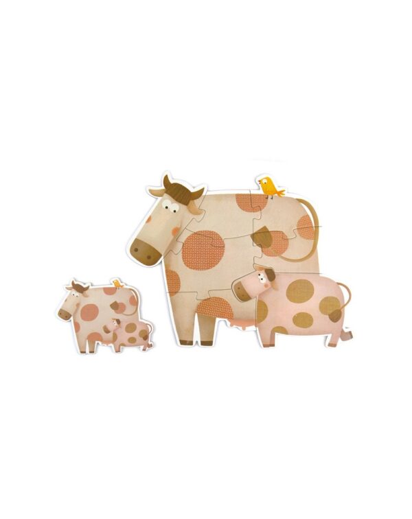 Puzzle Animales Madre y Bebé Mideer - Imagen 7