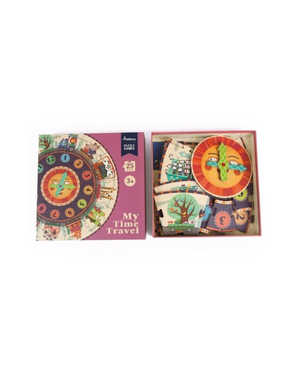 Puzzle gigante Viaje por el Tiempo Mideer - Imagen 5