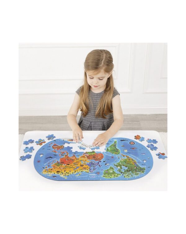 Puzzle Mapamundi Mideer - Imagen 2