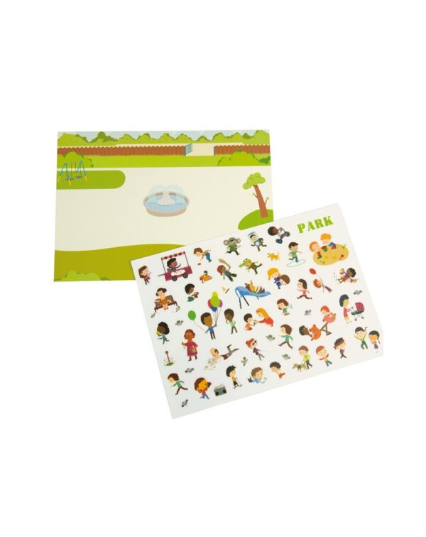 Pegatinas Reutilizables Fun Life Mideer - Imagen 3