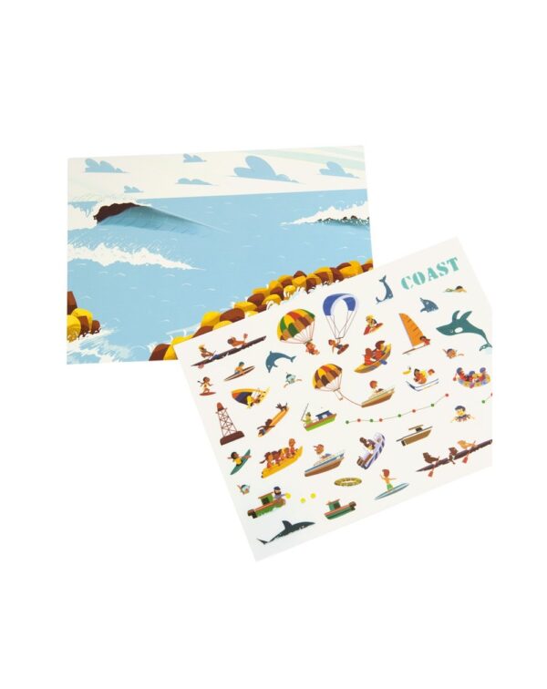 Pegatinas Reutilizables Fun Life Mideer - Imagen 4