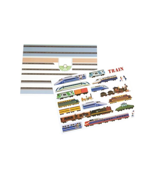 Pegatinas Reutilizables Transporte Mideer - Imagen 3