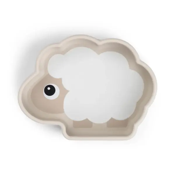 Plato Silicona Stick&Stay Sheepy Done by Deer