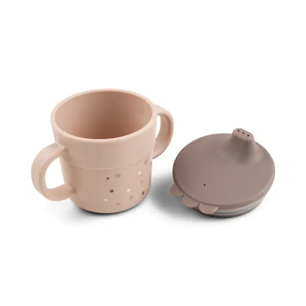 Foodie taza con asas Happy Dots Rosa Done by Deer - Imagen 2