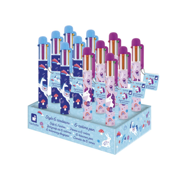 Dremland Boligrafo 6 colores Janod