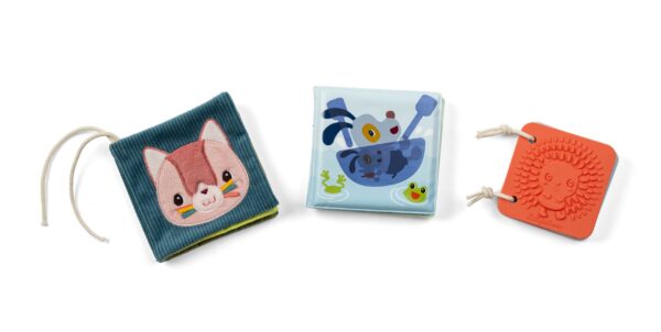 Jeanne Set de 3 Libros Sensoriales Lilliputiens - Imagen 2