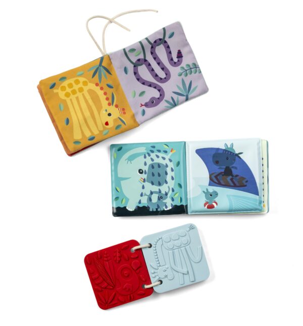 Jack Set de 3 Libros Sensoriales Lilliputiens - Imagen 2