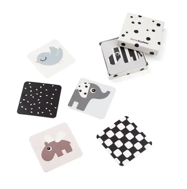 Cartas Contrastes Bebé 10 uds Done by Deer