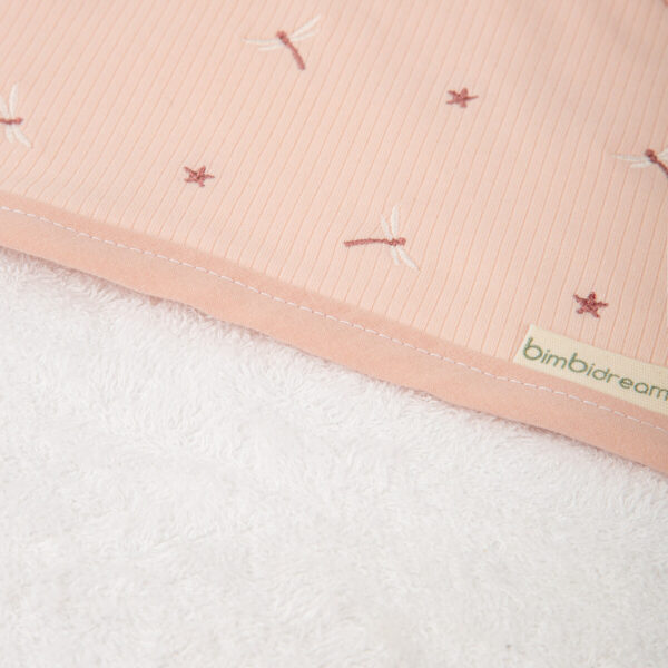 Maxicapa Baño 100X100 Dafne B/Rosa Bimbidreams - Imagen 3