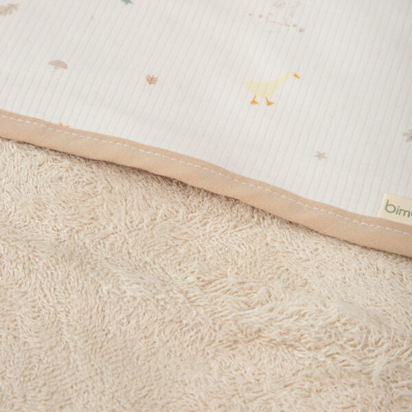 Maxicapa Baño 100X100 H.Forest Lino Bimbidreams - Imagen 3