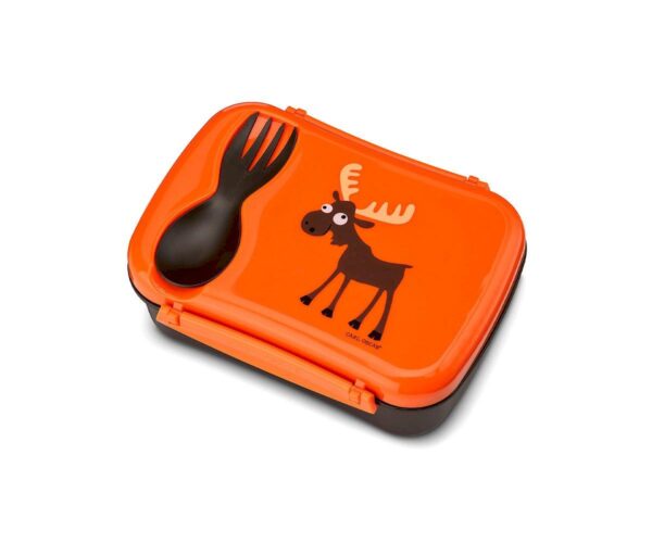Caja de Almuerzo N'ice Box Kids Reno Naranja Carl Oscar