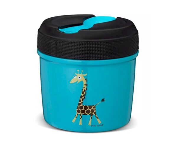 Termo para Sólidos LunchJar Jirafa Turquoise Carl Oscar