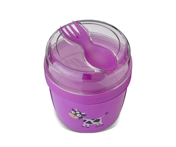 Fiambrera Snack N'ice Cup L Purple Carl Oscar - Imagen 3