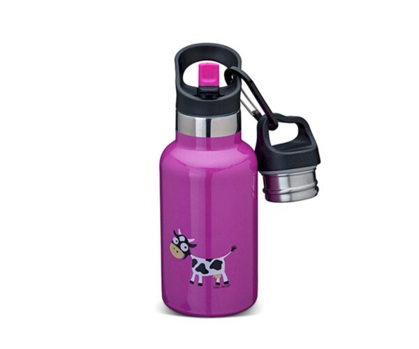 Botella Acero Inoxidable TEMPflask 350ml Vaca Purple Carl Oscar