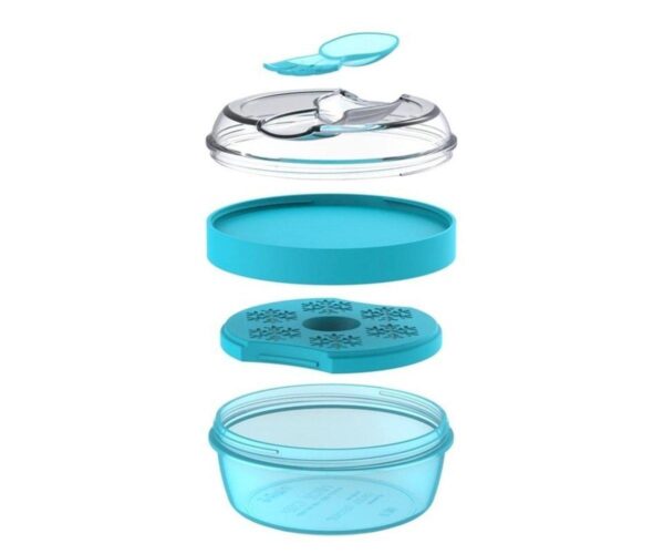Caja Almuerzo con Tapa Refrigerante N'ice Cup Turquoise Carl Oscar - Imagen 2