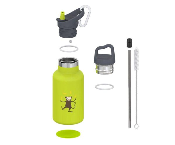 Botella Acero Inoxidable TEMPflask 350ml Vaca Purple Carl Oscar - Imagen 2