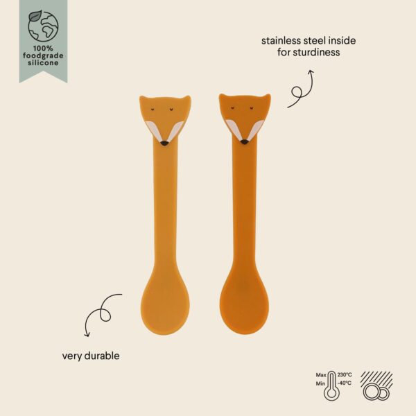Silicona cuchara 2-pack - Mr. Fox Trixie - Imagen 2