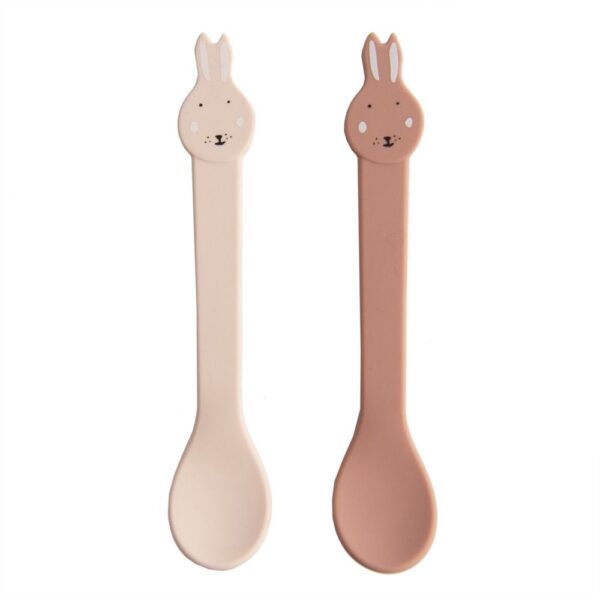 Silicona cuchara 2-pack - Mrs. Rabbit Trixie