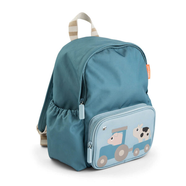Mochila Infantil Tiny Farm Azul Done by Deer