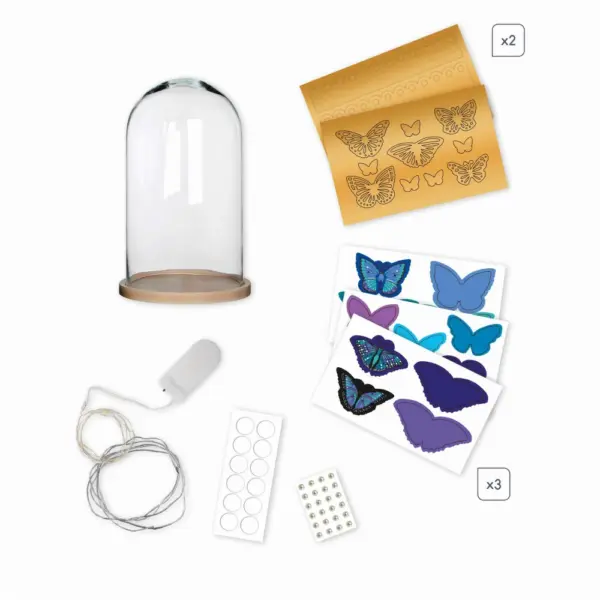 Campana Iluminada De Mariposas Para Crear Janod - Imagen 2
