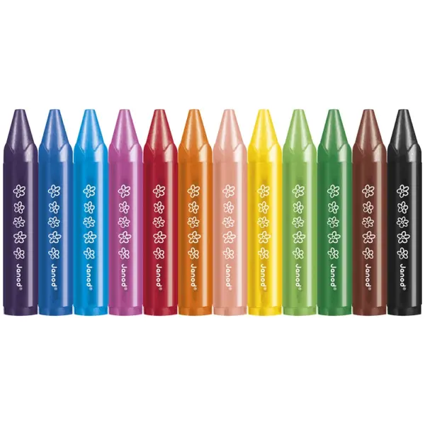 Crayones de cera x12 Janod - Imagen 3