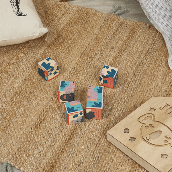 Cubos de madera Animales Colaboración con WWF® Janod - Imagen 2