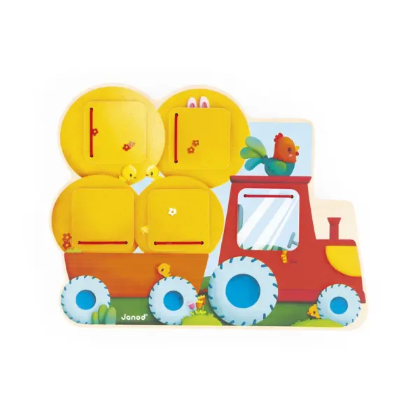 El escondite del tractor Janod
