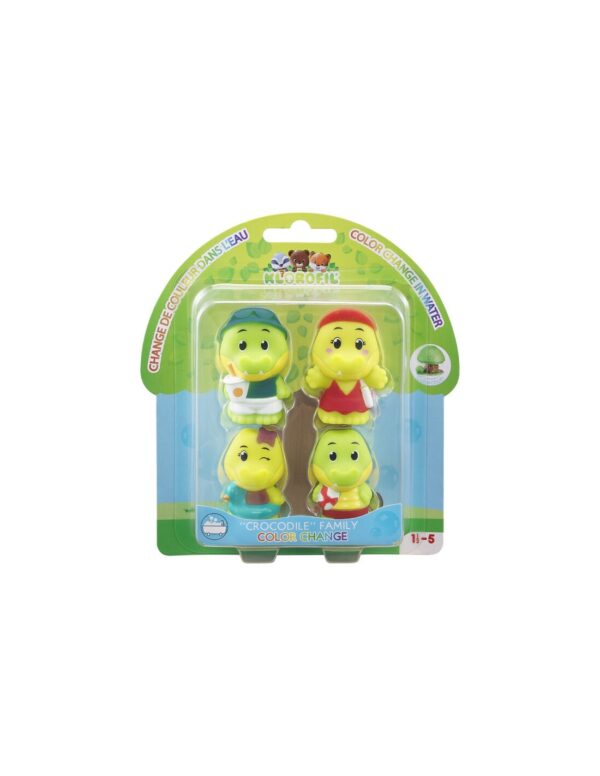 Familia Croco set de 4 figuras mágicas Klorofil - Imagen 6