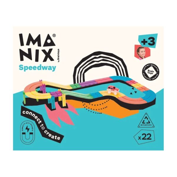 Imanix de Carreras Pista 22 pzas