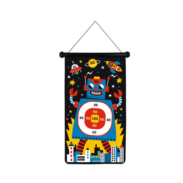 Juego de Dardos Magnéticos Robots Janod