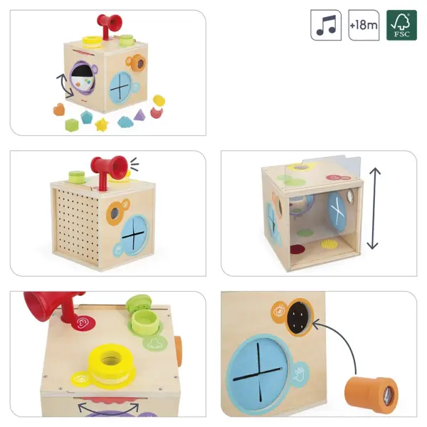 Juego sensorial - Caja Sensorial Janod - Imagen 8