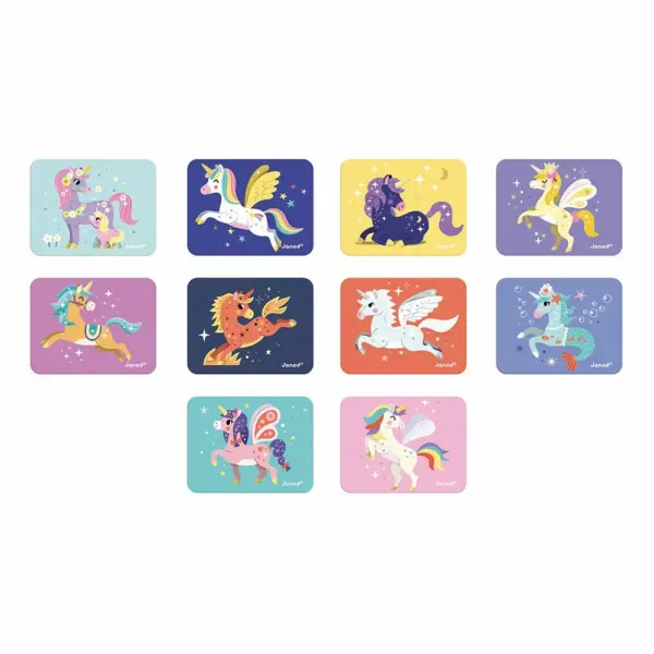 Magneti'book Unicornios Janod - Imagen 2