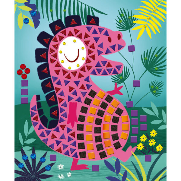 Mosaicos Dinosaurios Janod - Imagen 2