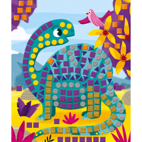 Mosaicos Dinosaurios Janod - Imagen 3