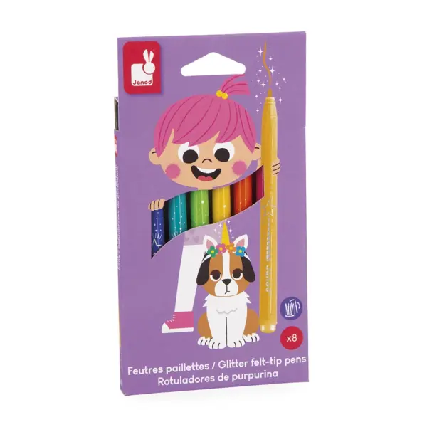 Rotuladores de Purpurina Janod