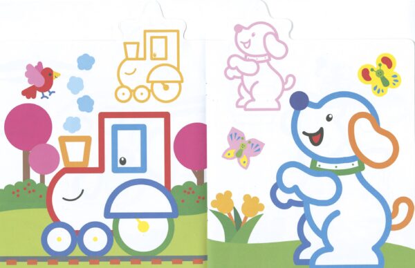 ¡Yo pego, yo coloreo! 2-3 años - Imagen 2
