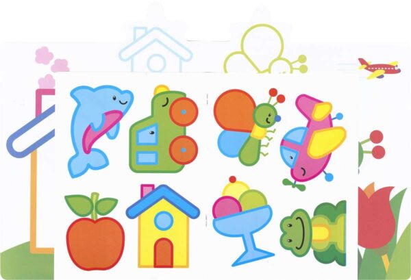 ¡Yo pego, yo coloreo! 2-3 años - Imagen 2