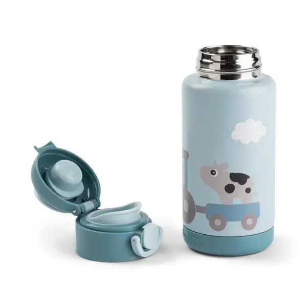 Botella Térmica Celebration Tiny Farm Azul Done by Deer - Imagen 3