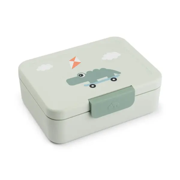 Caja de Almuerzo con Separador Playground Verde Done by Deer
