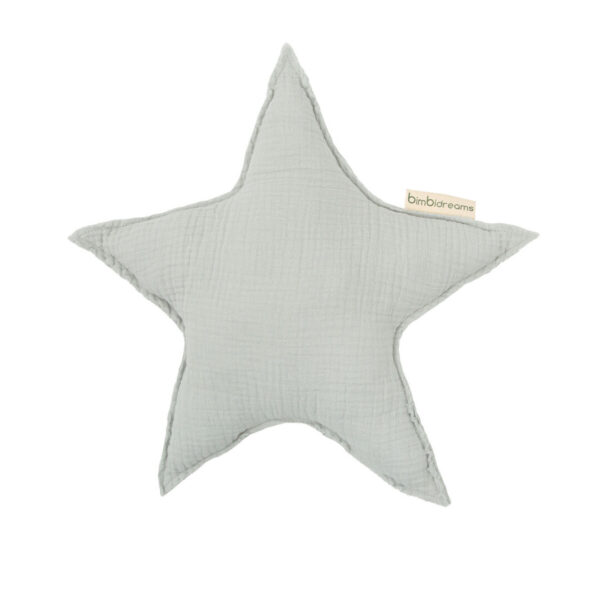 Cojín decorativo Estrella Menta 60x60 Bimbidreams